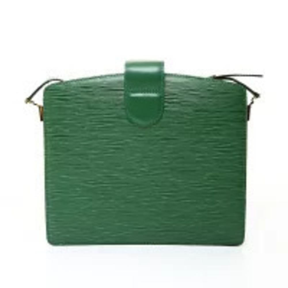 Louis Vuitton Capucines Epi Shoulder Bag Green